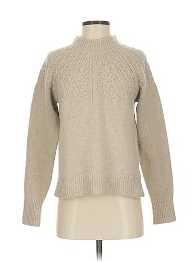 Pre-owned J By Joie Turtleneck Sweater In Brown
