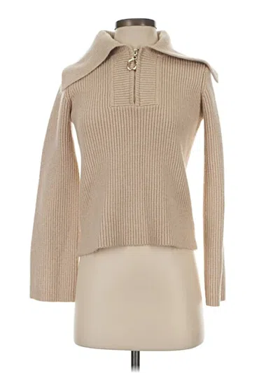 Pre-owned J By Joie Turtleneck Sweater In Brown