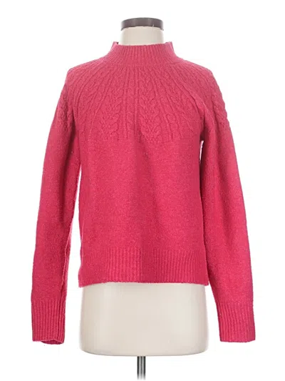Pre-owned J By Joie Turtleneck Sweater In Pink