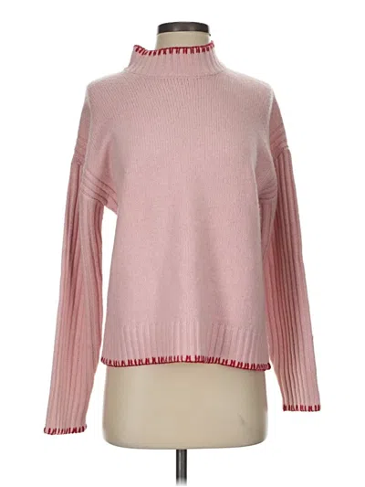 Pre-owned J By Joie Turtleneck Sweater In Pink