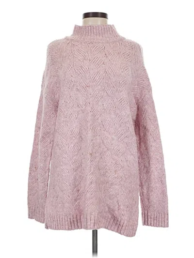 Pre-owned J By Joie Turtleneck Sweater In Pink