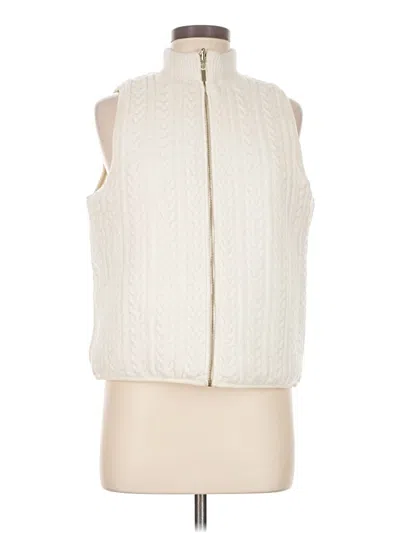 Pre-owned J By Joie Vest In Ivory