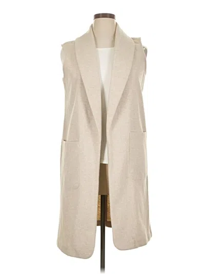 Pre-owned J By Joie Vest In Tan