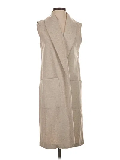 Pre-owned J By Joie Vest In Tan