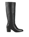 J D Julie Dee Woman Boot Black Size 7 Leather In Black