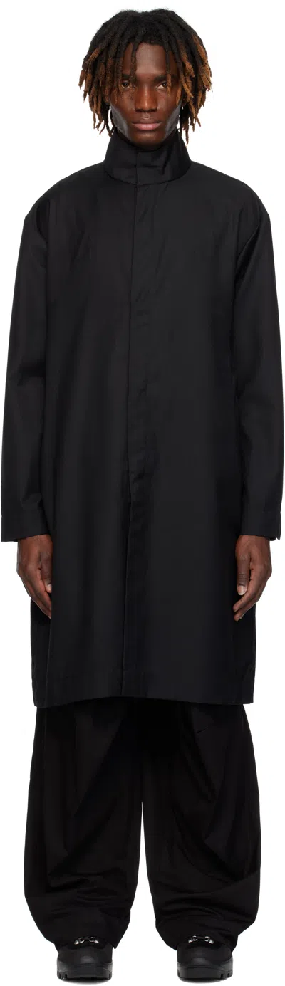 J Eongl I Black Cicada Coat