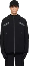 J Eongl I Black Softshell Jacket In Black