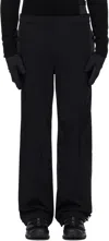 J Eongl I Black Softshell Trousers In Black
