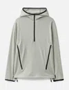 J Eongl I Green Fleece Half Zip-up Jacket In Green