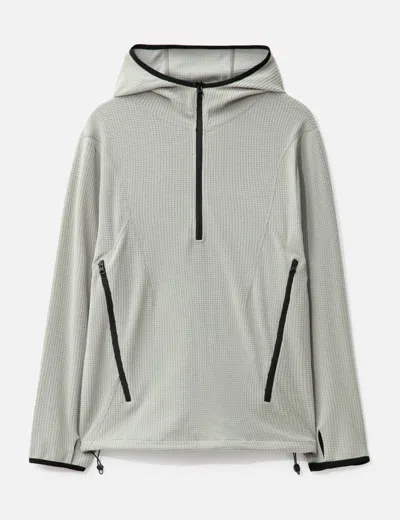 J Eongl I Green Fleece Half Zip-up Jacket