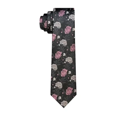 J. Ferrar Floral Tie In Black