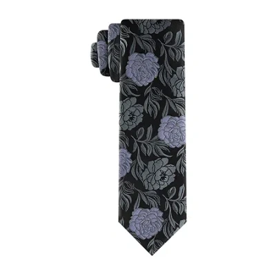 J. Ferrar Floral Tie In Brown