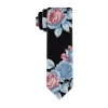 J. Ferrar Floral Tie In Black