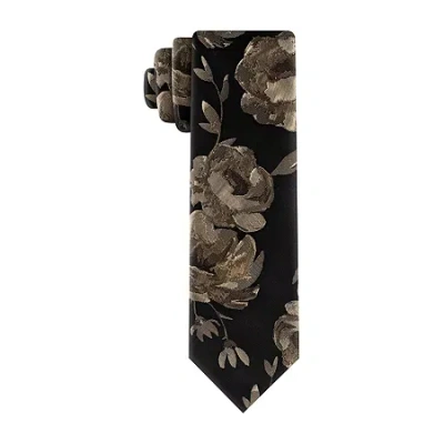 J. Ferrar Floral Tie In Blue