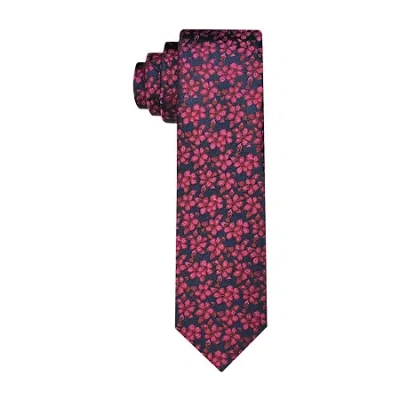 J. Ferrar Floral Tie In Red