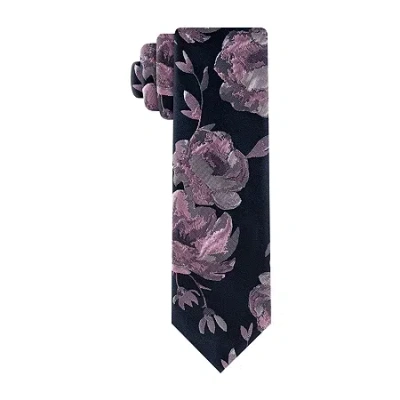 J. Ferrar Floral Tie In Blue