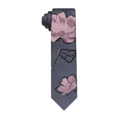 J. Ferrar Floral Tie In Blue