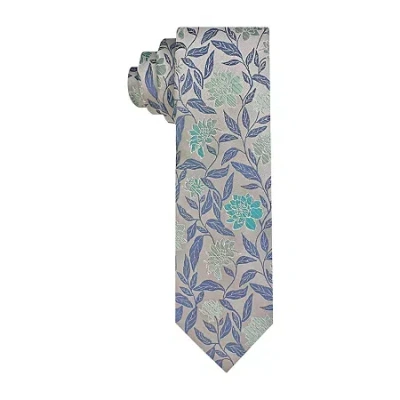 J. Ferrar Floral Tie In Green