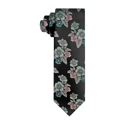 J. Ferrar Floral Tie In Green