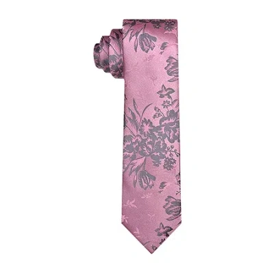 J. Ferrar Floral Tie In Pink