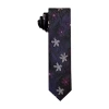 J. Ferrar Floral Tie In Black