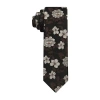 J. Ferrar Floral Tie In Black