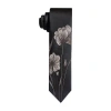 J. Ferrar Floral Tie In Black