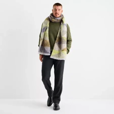 J. Ferrar Geo Blanket Scarf In Multi