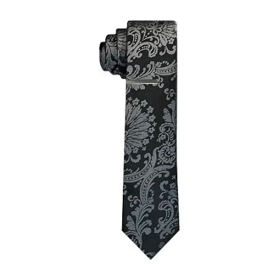 J. Ferrar Geometric Tie In Black
