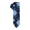 J. Ferrar Geometric Tie In Blue