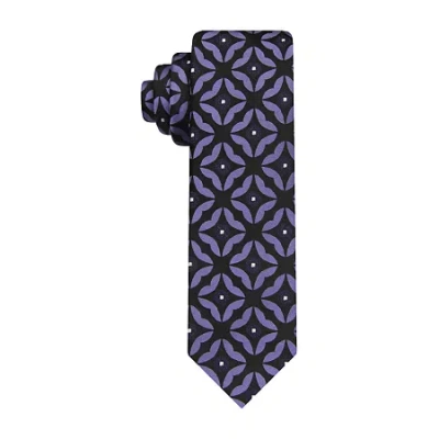 J. Ferrar Geometric Tie In Blue