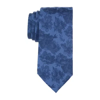 J. Ferrar Hallett Floral Tie In Blue