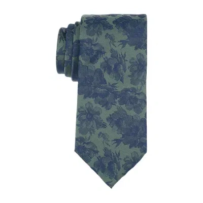 J. Ferrar Hallett Floral Tie In Blue