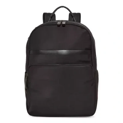 J. Ferrar Mens Adjustable Straps Backpack In Black