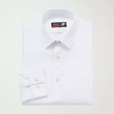 J. Ferrar Mens Big & Tall 360 Stretch Regular Fit Easy Care Stretch Fabric Long Sleeve Dress Shirt In Multi