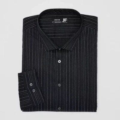 J. Ferrar Mens Big & Tall Regular Fit Easy Care Stretch Fabric Long Sleeve Dress Shirt In Multi