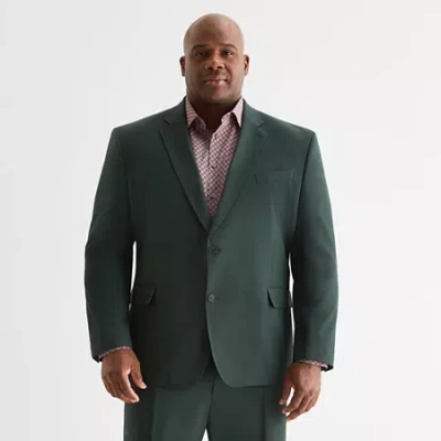 J. Ferrar Mens Classic Fit Big And Tall Suit Jacket In Multi