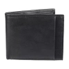 J. Ferrar Mens Extra Capacity Rfid Blocking Slim Fold Wallet In Black