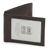 J. Ferrar Mens Magnetic Rfid Blocking Bifold Wallet In Brown