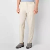 J. Ferrar Mens Regular Fit Drawstring Pant In Neutral