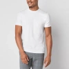 J. Ferrar Mens Short Sleeve Quick Dry T-shirt In White