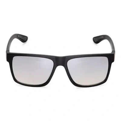 J. Ferrar Mens Uv Protection Oval Sunglasses In Black