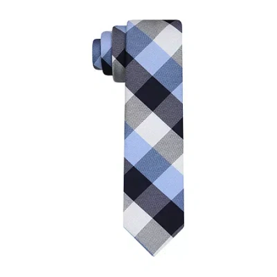 J. Ferrar Plaid Tie In Multi