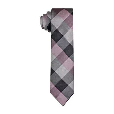 J. Ferrar Plaid Tie In Multi