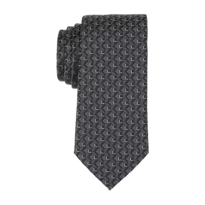 J. Ferrar Portman Neat Tie In Black