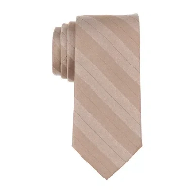 J. Ferrar Rendina Striped Tie In Brown