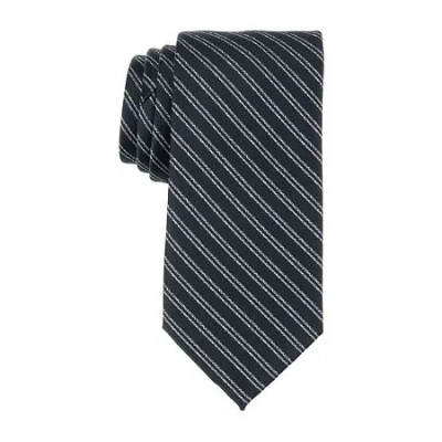 J. Ferrar Ruddy Striped Tie In Brown