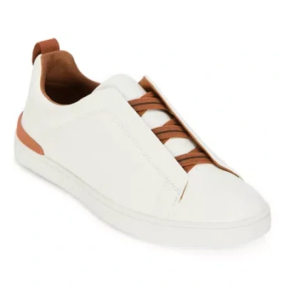 J. Ferrar Ruskin Mens Round Closed Toe Slip-on Shoe In Neutral