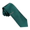 J. Ferrar Satin Solid Tie Set In Green