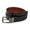 J. Ferrar Shanghai Reversible Mens Belt In Black